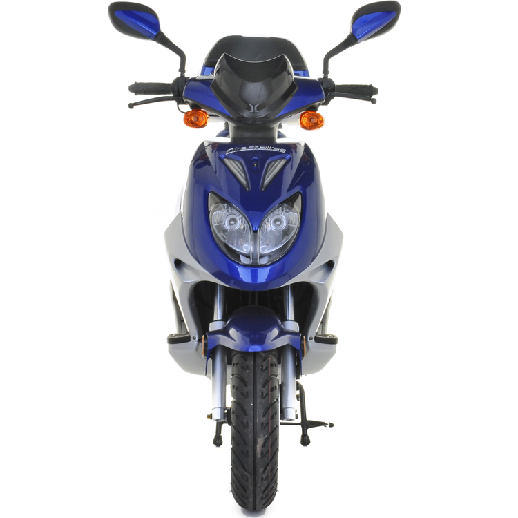 50cc Scooter Buy Direct Bikes Ninja 50cc Scooters Blue/Silver