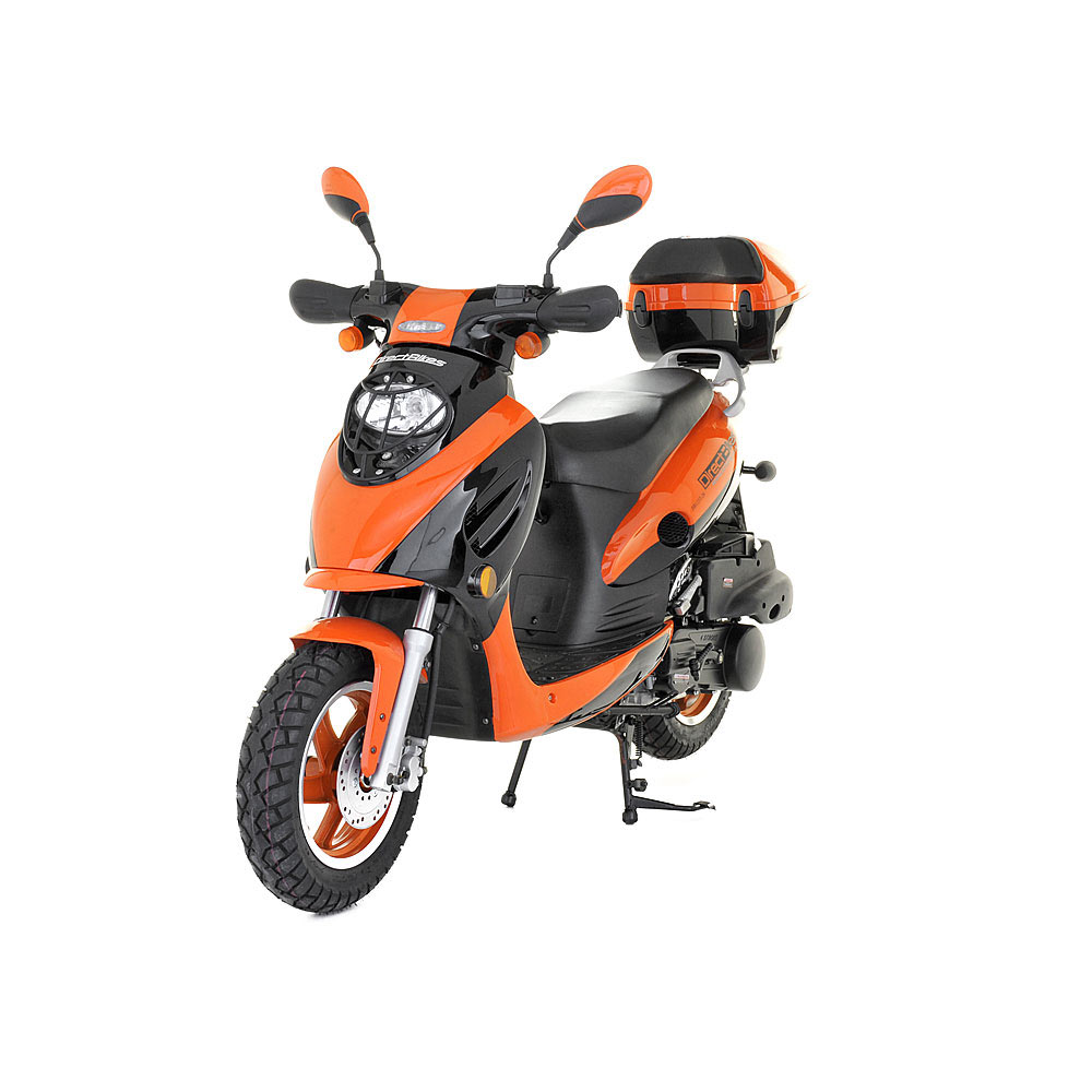 Orange moped discount