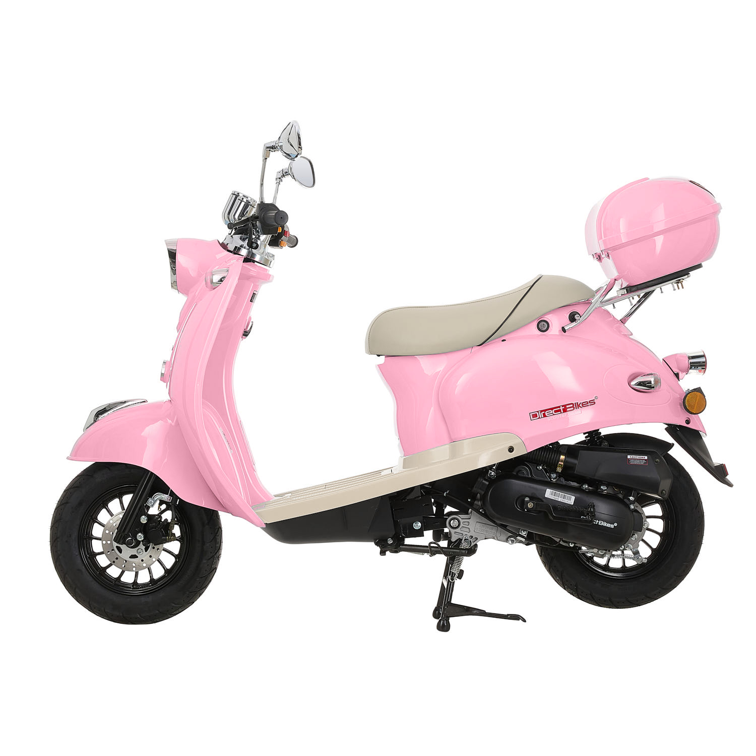 pink moped for adults