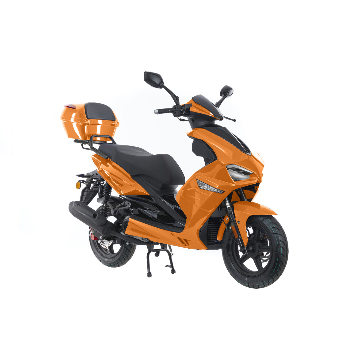 50cc Scooter - Buy Direct Bikes Ninja 50cc Scooters Orange