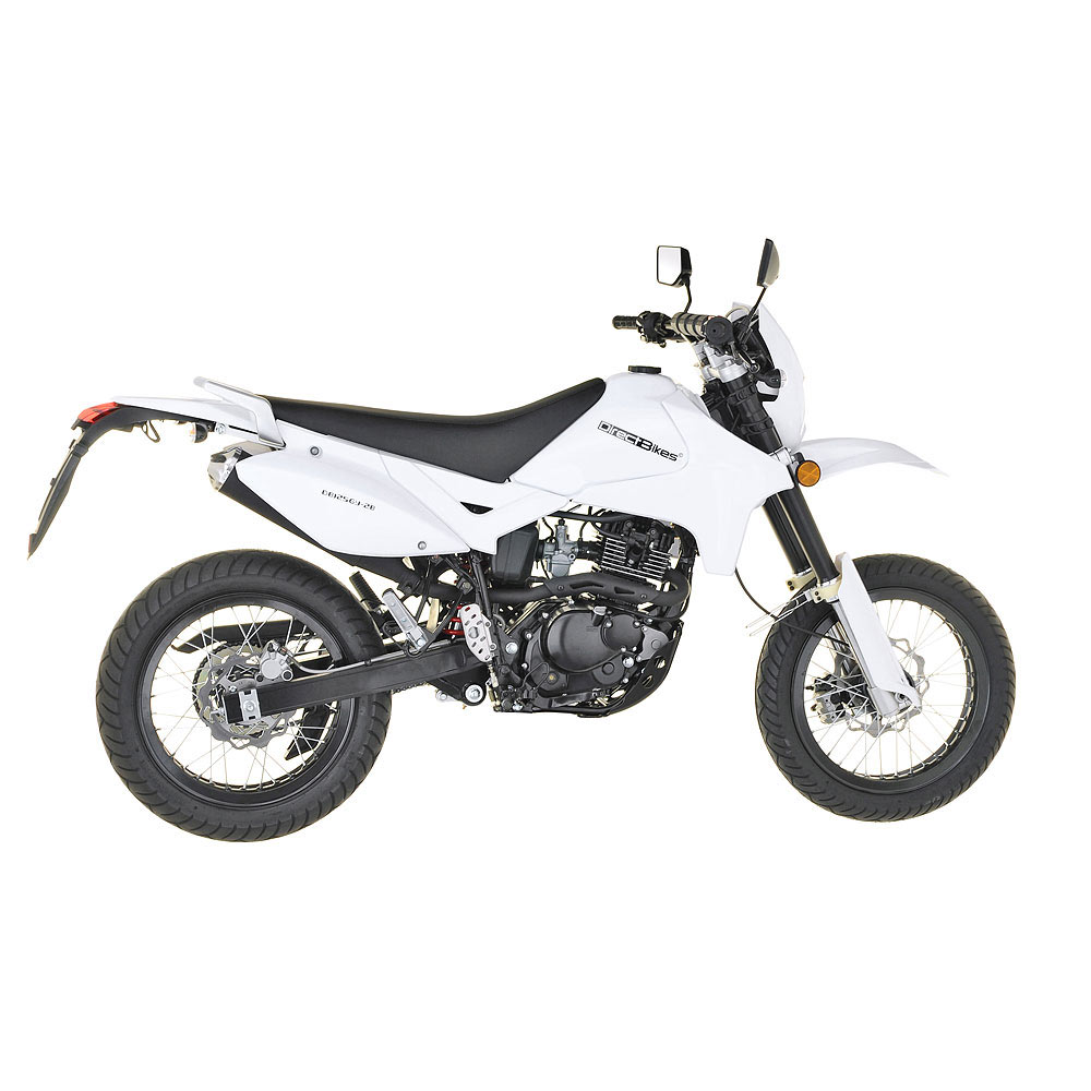 125cc Motorbike 125cc Direct Bikes Enduro S Motorcycle White