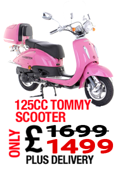 pink motor scooter adults