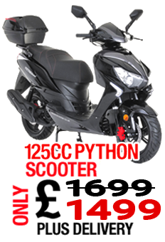 125cc scooters for sale with delivery