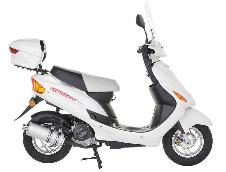 50cc Scooter - Direct Bikes 50cc Sports Scooters White