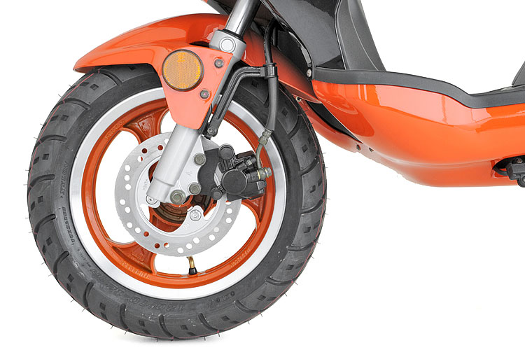 50cc Scooter Buy Direct Bikes Ninja 50cc Scooters Orange/Black