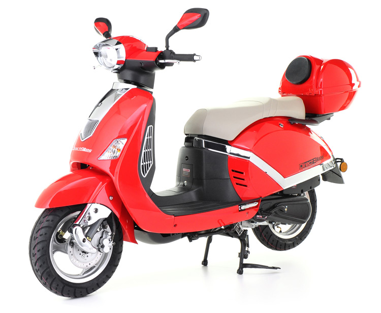 125cc Motorbike 125cc Direct Bikes Classic Red