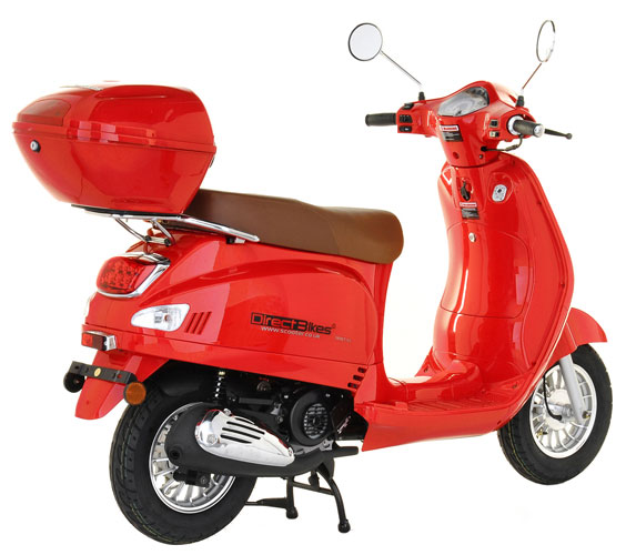 Petrol Scooter 125cc Milan Rear