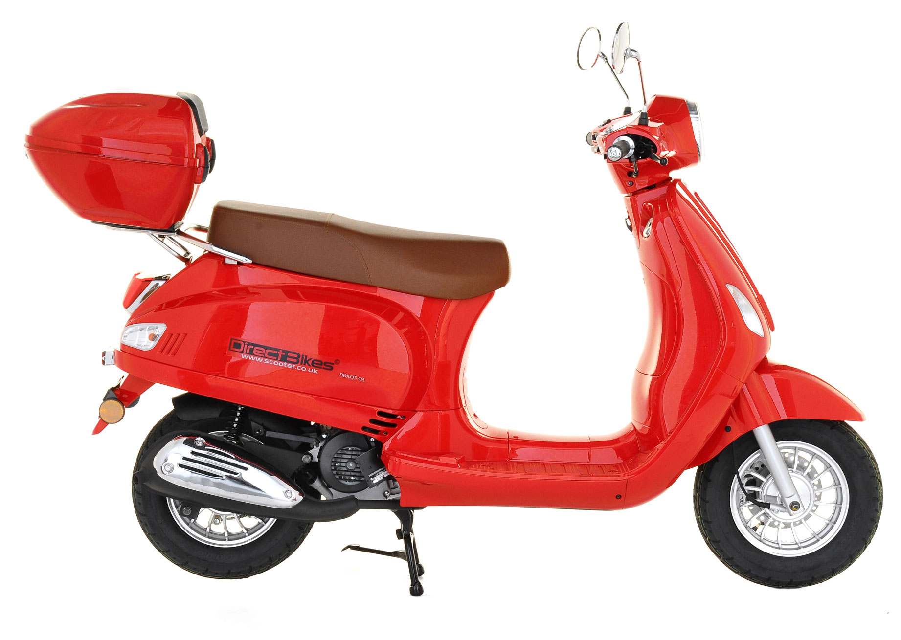 Petrol Scooter 125cc Milan Side