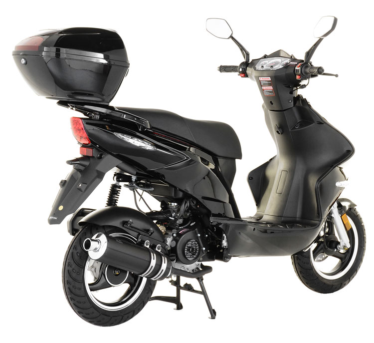 Petrol Scooter Scorpion Rear